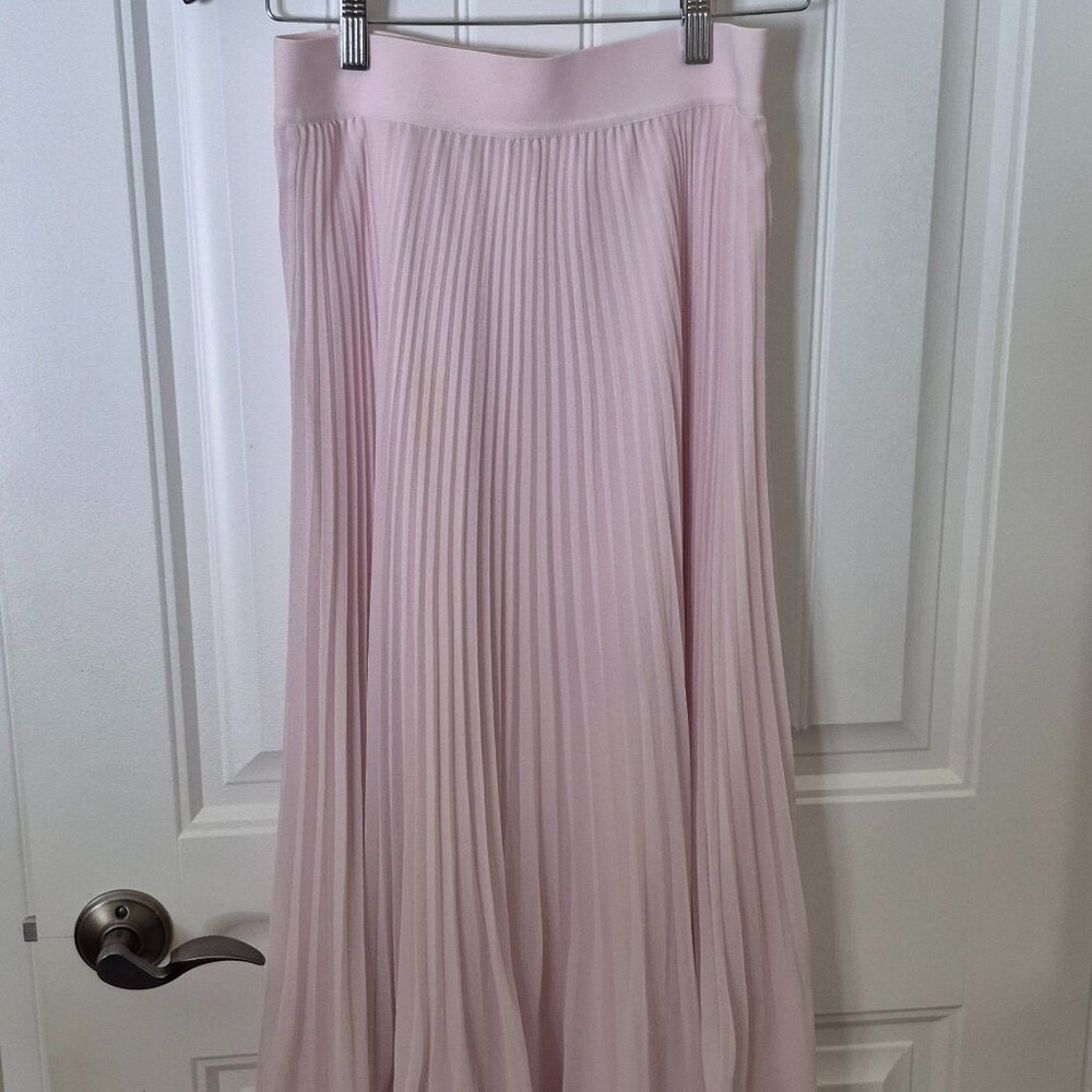 WILFRED Pleated Skirt - Delicate Pink - Size M